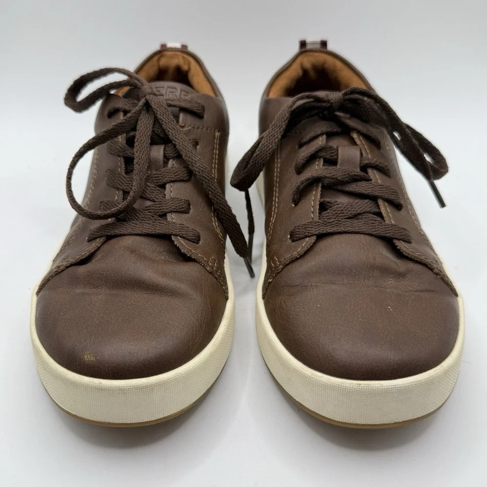 Sperry Top Sider‎ Cruise Boys Brown Sneakers Size 2M